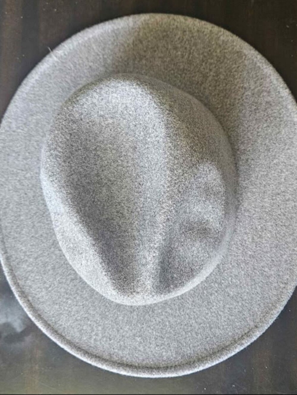 Universal Thread Light Gray Wool Felt Fedora Hat
